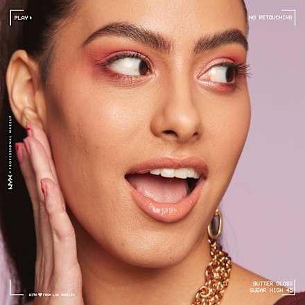 Ajakfény, Butter Gloss 45, Sugar High NYX PROFESSIONAL MAKEUP