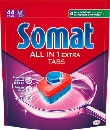 ALL IN 1 EXTRA tablete za mašinsko pranje sudova  Somat