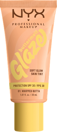 Buttermelt Glaze Alapozó SPF30 – Nr. 01 Whipped Butta NYX PROFESSIONAL MAKEUP