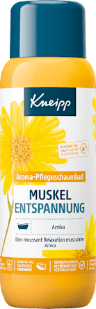 Aromatický penový kúpeľ pre uvoľnenie svalov Kneipp