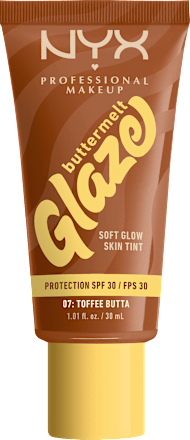 Foundation Buttermelt Glaze mit LSF 30, 07 Toffee Butta NYX PROFESSIONAL MAKEUP