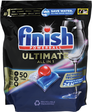 Kapsule za strojno pomivanje posode Ultimate All In 1  Finish
