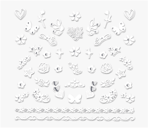 Today's mood: cute! nail sticker essence