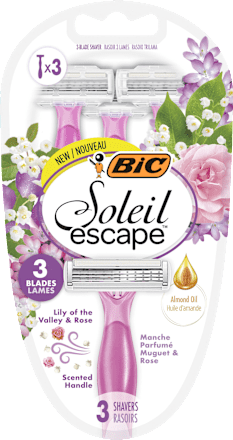 Soleil Escape Lily jednokratni brijači BIC