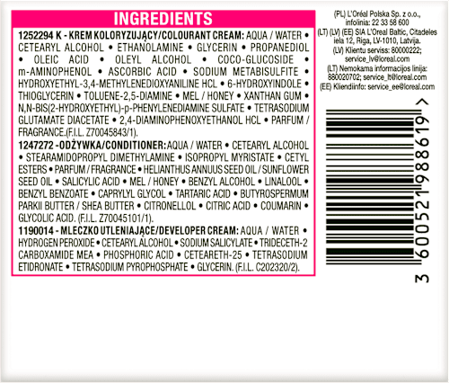 Farba do włosów 513 Mroźna trufla L'ORÉAL PARiS CASTING Crème Gloss