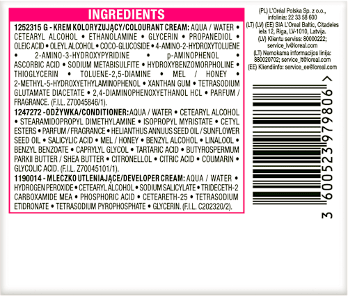Farba do włosów 618 Waniliowa Mokka L'ORÉAL PARiS CASTING Crème Gloss