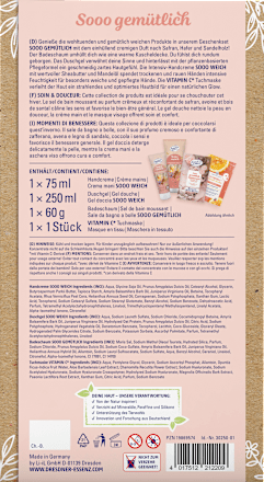 Geschenkset Sooo Gemütlich 4tlg Dresdner Essenz