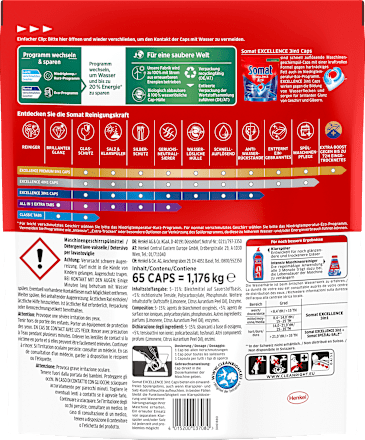 Spülmaschinen-Caps Excellence 3in1 Somat