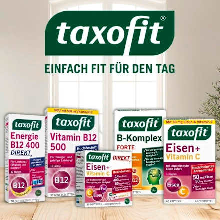 Vitamin B-Komplex Tabletten 40 St. taxofit