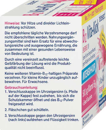 B12 Vita Kick Intensivkur Trinkfläschen 8 St tetesept