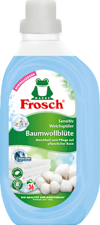 Weichspüler Baumwollblüte Sensitiv hypoallergen Frosch