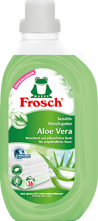 Weichspüler Aloe Vera Sensitiv hypoallergen Frosch