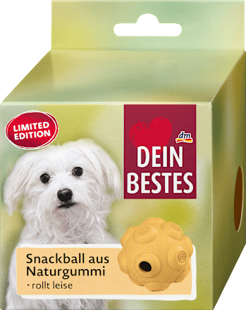 Snacklabda kutyáknak, természetes gumiból Dein Bestes