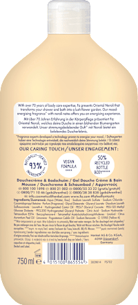 Duschcreme & Schaumbad Energising Oriental Neroli Fa