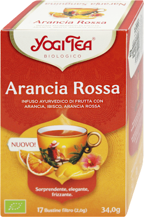 Infuso all'arancia rossa BIO Yogi