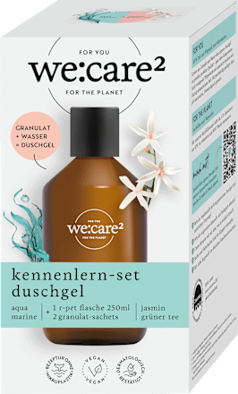 Duschgel Kennenlern-Set we:care²