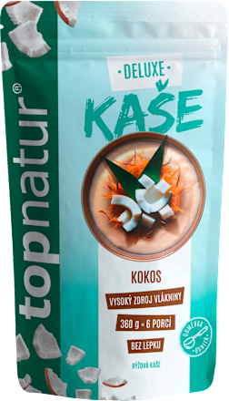 Deluxe bezlepková kaše kokos  Topnatur