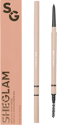 Augenbauenstift Insta-fill Brow Pencil Ash Brown SHEGLAM