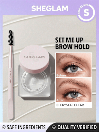 Augenbrauengel Set Me Up Brow Hold Crystal Clear SHEGLAM