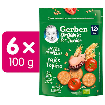 BIO krekry s rajčaty Gerber Organic