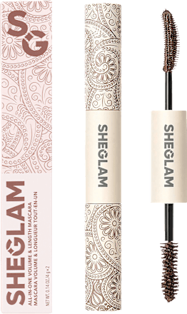 Mascara All In One Volume & Length Waterproof Macchiato SHEGLAM