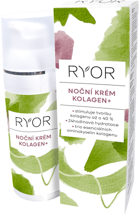 noční pleťový krém Kolagen+ RYOR