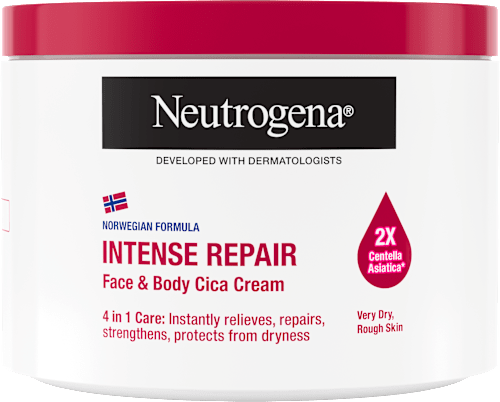 tělové mléko na obličej a tělo Intense Repair Neutrogena
