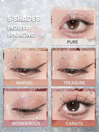 Lidschatten Enigma Sparkly Pure SHEGLAM