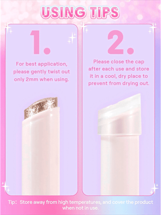 Lidschatten Stick Crystal Jelly Aura Blitz SHEGLAM