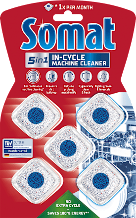 Spülmaschinen-Reiniger Tabs Somat