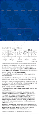 Augenbrauenfarbe Full Brow Tinting Pen Two Go Natural Brown BeautyLash®