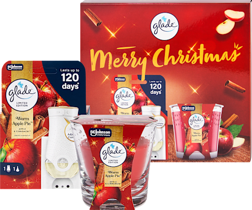 Darčekové balenie Merry Christmas Warm Apple Pie  glade