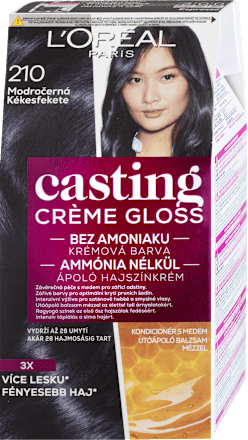 Farba na vlasy - 210 modročierna L'ORÉAL PARiS CASTING Crème Gloss