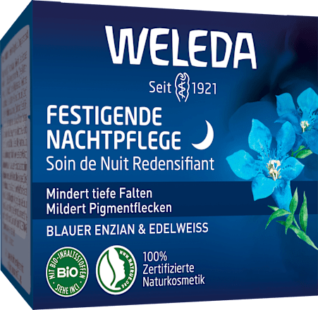 Gesichtscreme festigende Nachtpflege WELEDA