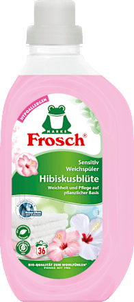 Weichspüler Hibiskusblüte Sensitiv hypoallergen Frosch