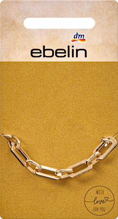 Armband Gliederkette, Gold-Optik ebelin