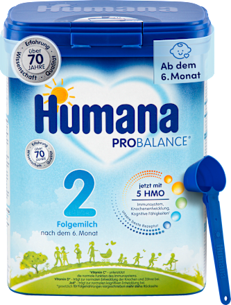 Folgemilch 2 ab dem 6. Monat Humana