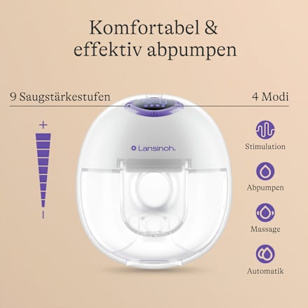 Milchpumpe tragbar Lansinoh