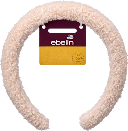 Haarreif Teddy, Creme ebelin