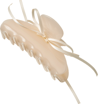 Haarklammer mit Schleife, creme ebelin