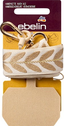 Handykette, beige ebelin
