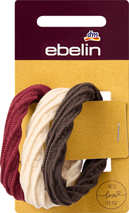 Haargummis mit Struktur ebelin