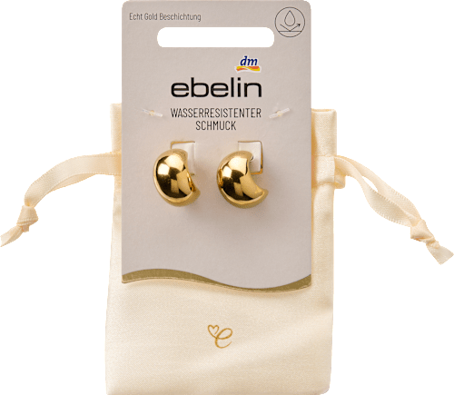 Creolen wasserfest, Gold-Optik ebelin