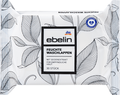 Vlažne maramice za čišćenje kože lica, više vrsta ebelin