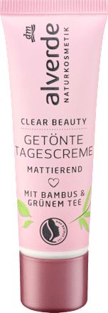 Clear Beauty Getönte Tagescreme alverde NATURKOSMETIK