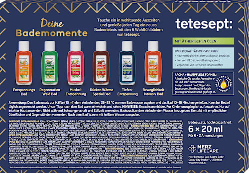 Geschenkset Bademomente tetesept