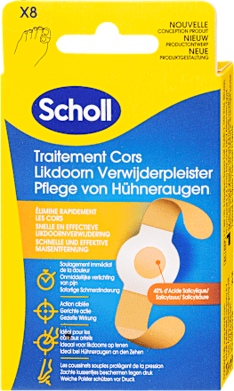 Tyúkszemirtó tapasz, vízálló Scholl