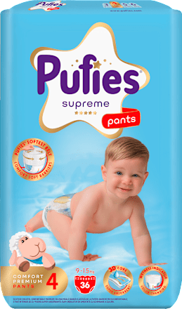 Гащички Supreme, размер 4 (9-15 kg) Pufies