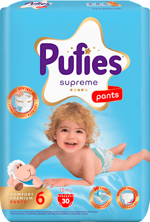Гащички Supreme, размер 6 (15+ kg) Pufies