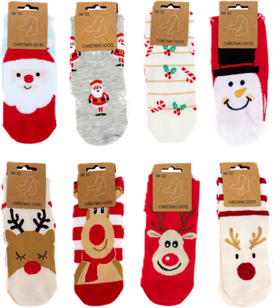 Calze di Natale assort. KOOPMAN